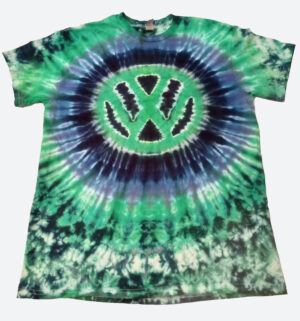 Volkswagen logo vw tie dye shirt