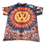 Volkswagen logo vw tie dye shirt